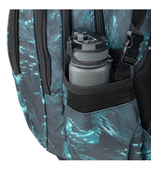 Mochila escolar juvenil FACTOR Emerald Glitter - Imagen 4