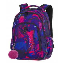 Mochila escolar STRIKE Crazy Pink Abstract