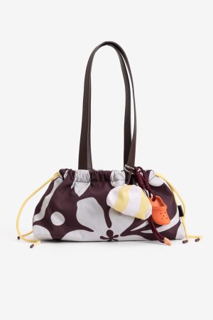 Bolso estampado drawstring