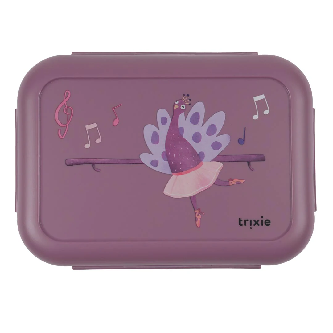 Fiambrera con clips - Ballerina Mrs. Peacock