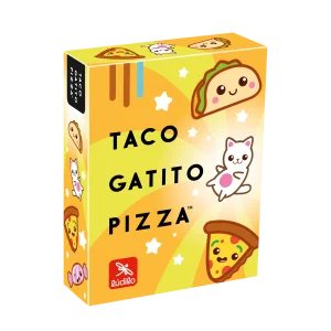 Taco, gatito, pizza