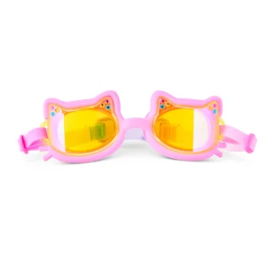 Gafas natación gato rosa Plush Paw Bling2o