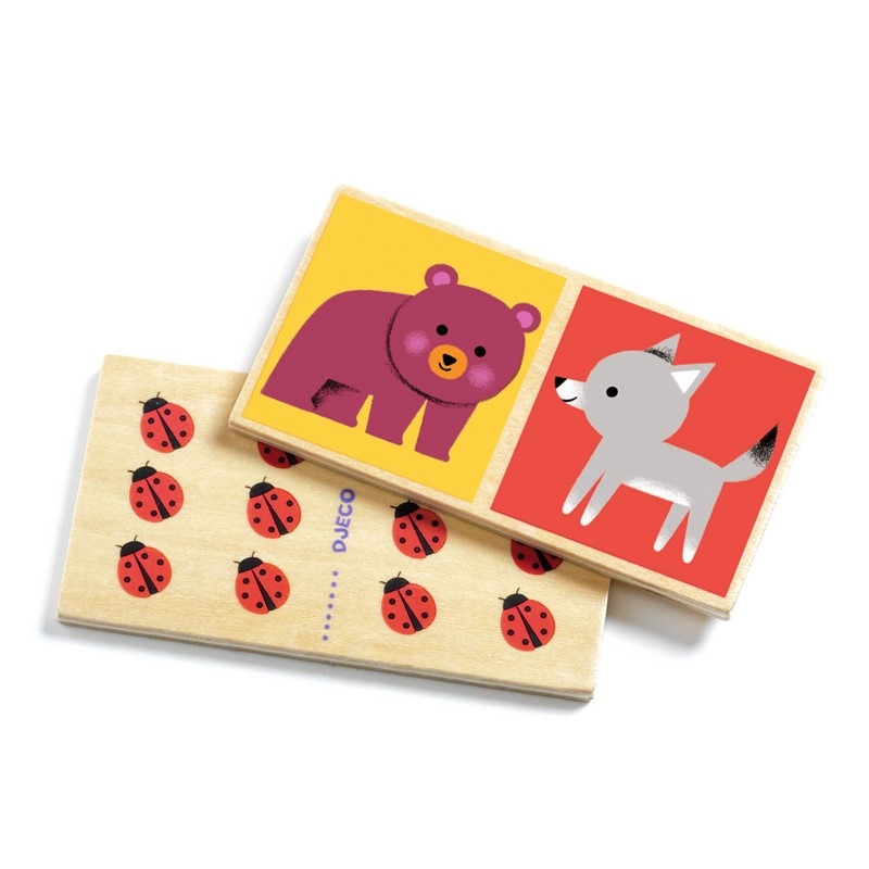 Juegos educativos Domino Wood FSC - Imagen 2