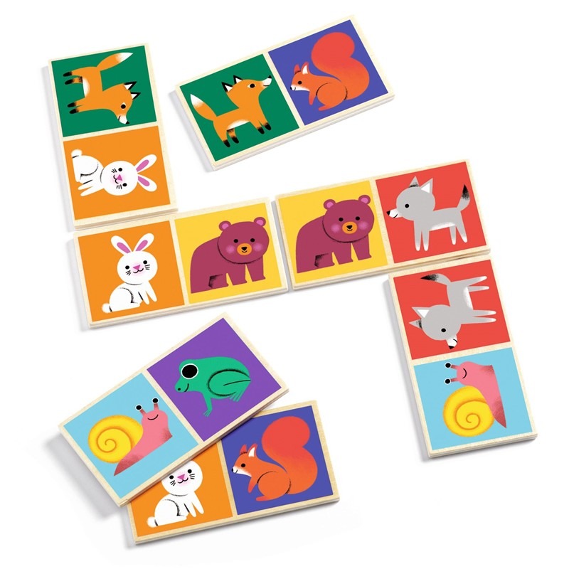 Juegos educativos Domino Wood FSC - Imagen 3
