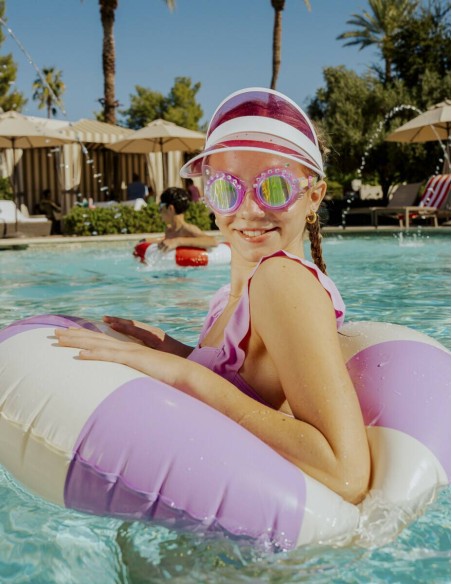 Gafas de Natación FROSTED FELINE-PURRFECT PURPLE Bling2o - Imagen 5